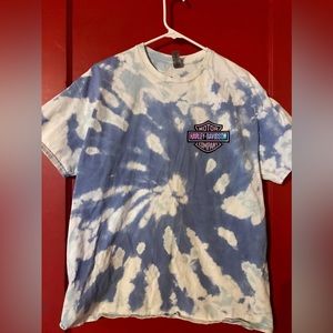 Custom made Harley Davidson T-shirt. XL